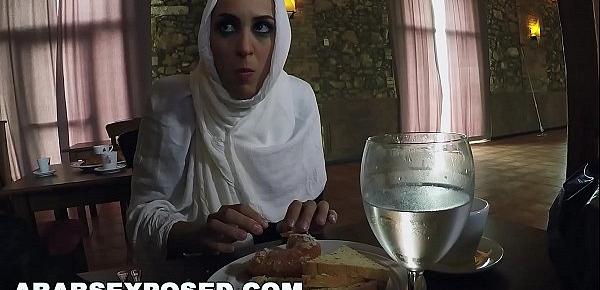  ARABSEXPOSED - Hungry Woman Gets Food and Fuck (xc15565)